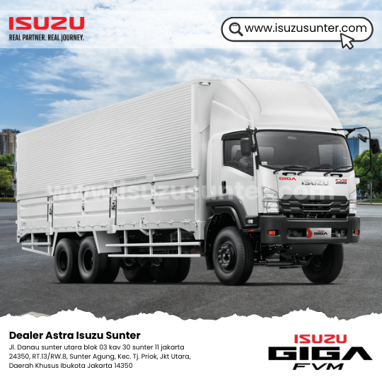 Isuzu Giga FVM Homepage - Dealer Astra ISUZU Sunter Jakarta Utara