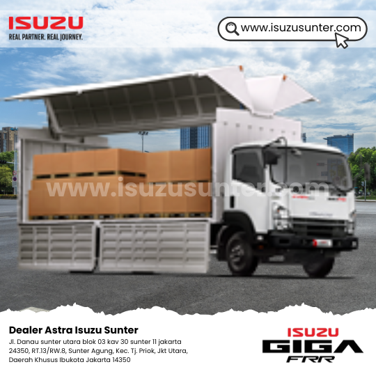 Isuzu Giga FRR Homepage - Dealer Astra ISUZU Sunter Jakarta Utara