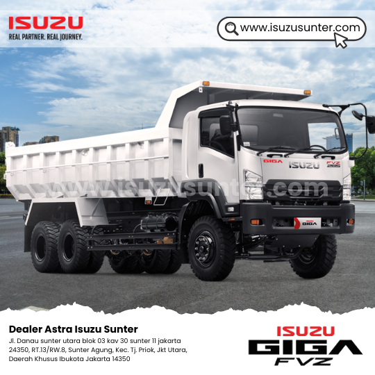 Isuzu Giga FVZ Homepage - Dealer Astra ISUZU Sunter Jakarta Utara