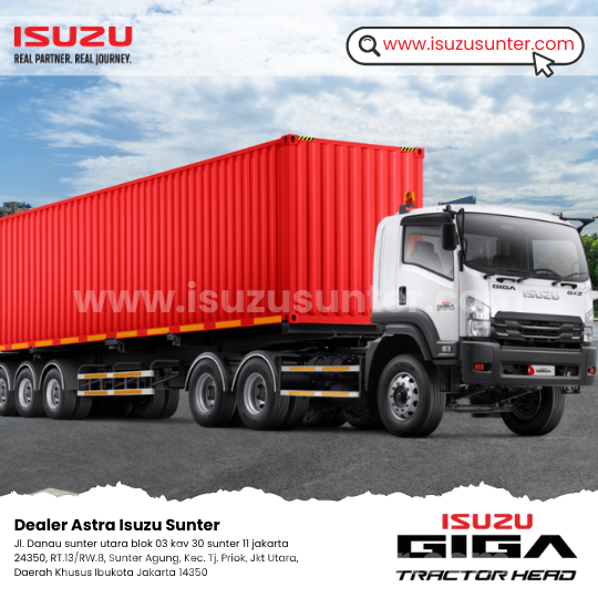 Isuzu Giga Tractor Head Homepage - Dealer Astra ISUZU Sunter Jakarta Utara